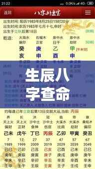 生辰八字揭秘命运轨迹与未来蓝图
