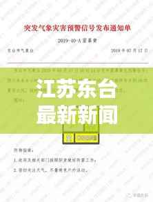 江苏东台最新新闻头条今日概览